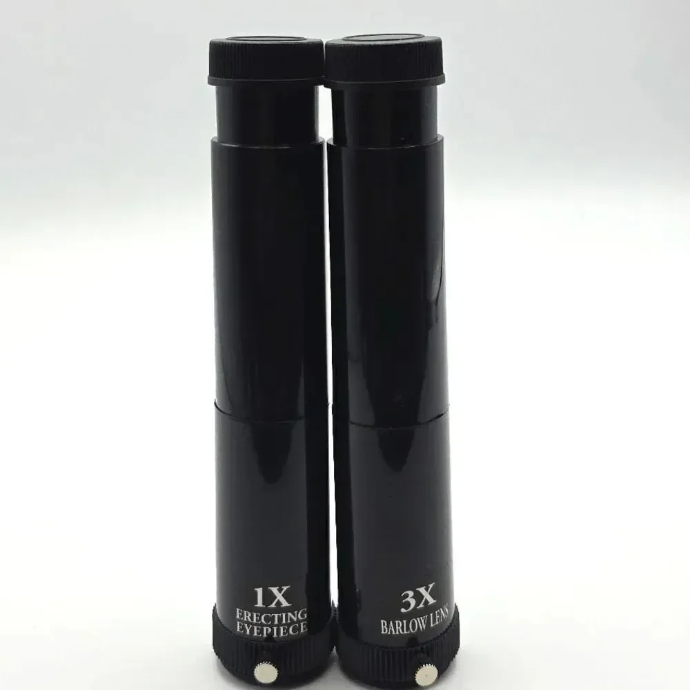 Barlow 1X 3X Erecting Telescope Eyepiece Set  4mm, 9mm, 20mm + Erecting Eyepiece